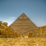 Pyramid wall